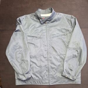 Calvin Klein Rain Jacket Mens Size Large Grey Light Jacket